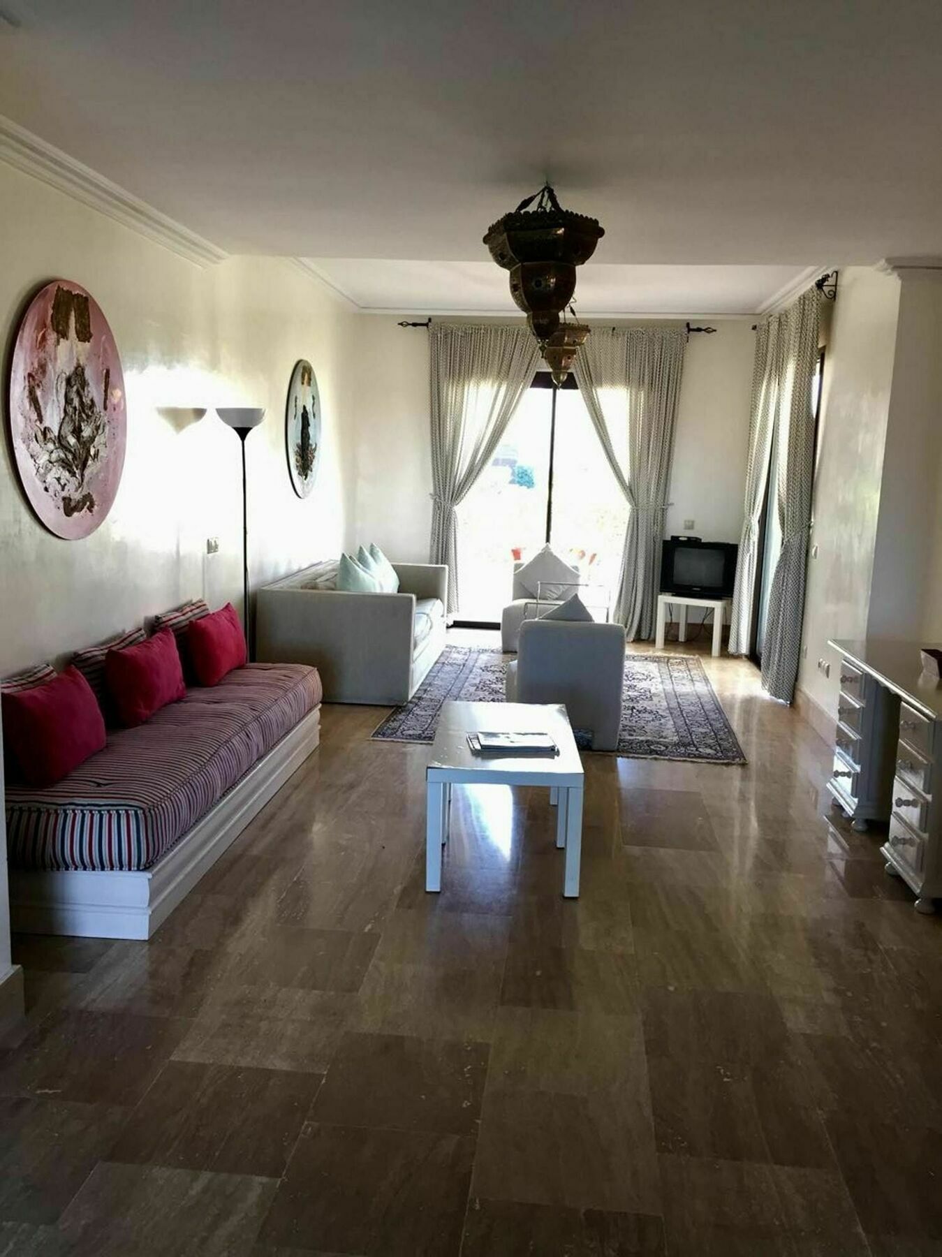 With 3 Bedrooms In Tanger, With Wonderful Sea View, Pool Acc Appartement
